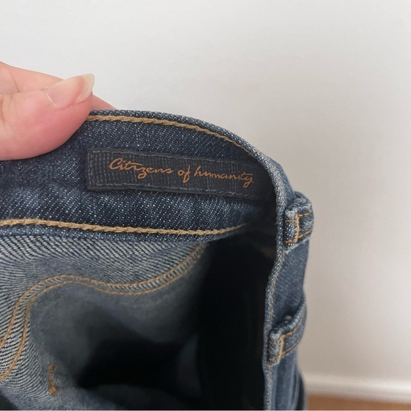 CITIZENS OF HUMANITY Jackie #149 Stretch Straight Leg Jeans Buckle Embroidery 25 - Picture 7 of 15